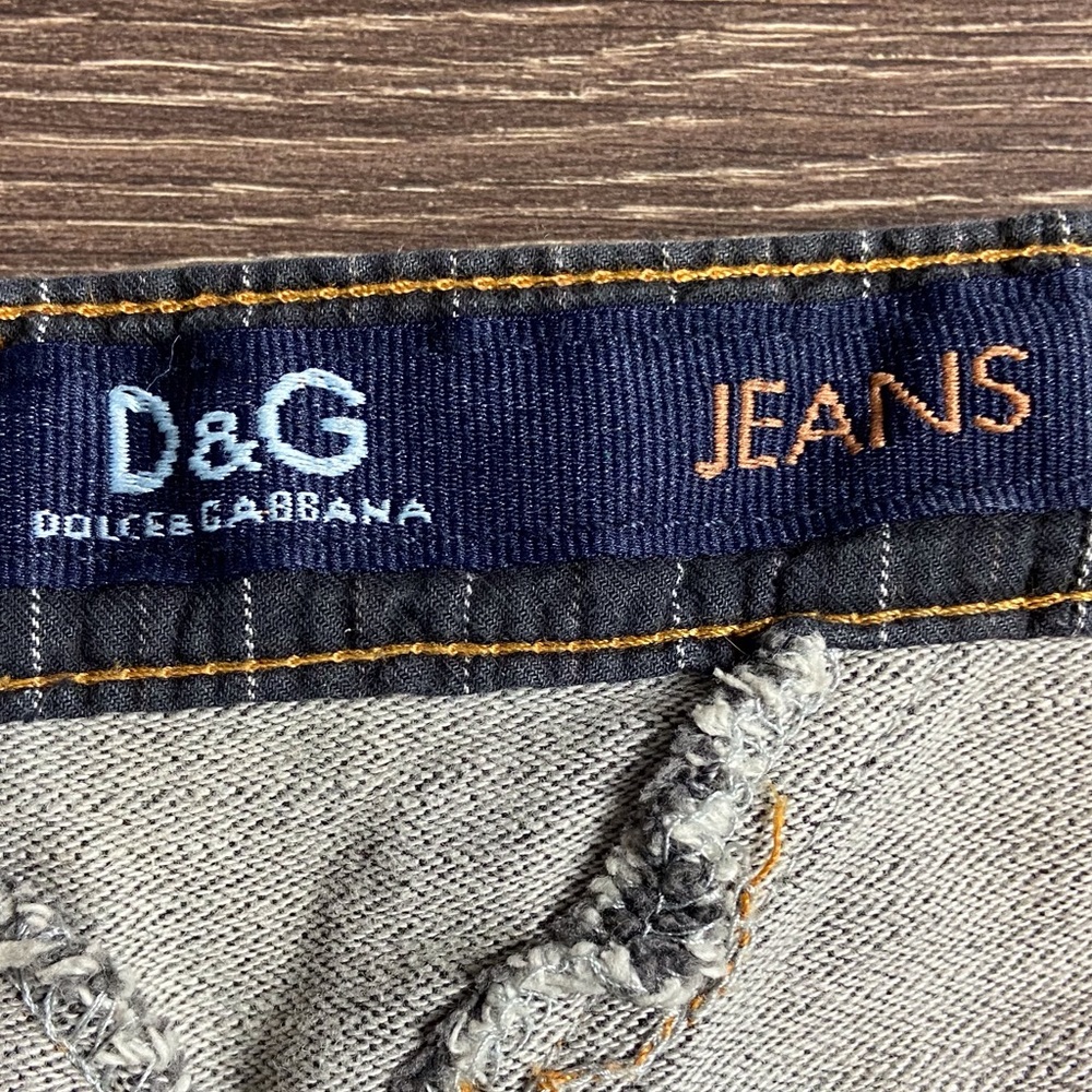 Dolce & Gabbana Ittierre Spa Men’s Status Bronze Vintage Jeans Size 33X47 - Picture 5 of 15